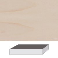 Bloques de madera de tilo, 1.ª calidad, 400 x 180 x 80 mm