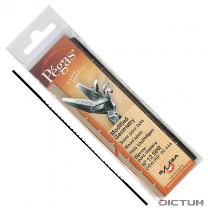Hoja de segueta Pégas MGT, ancho de la hoja 1,55 mm, 12 unidades