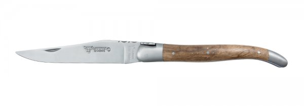 Laguiole Folding Knife, Walnut Wood