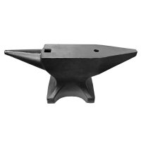 Steel Anvil with Two Horns, Northern German Style, 75 kg