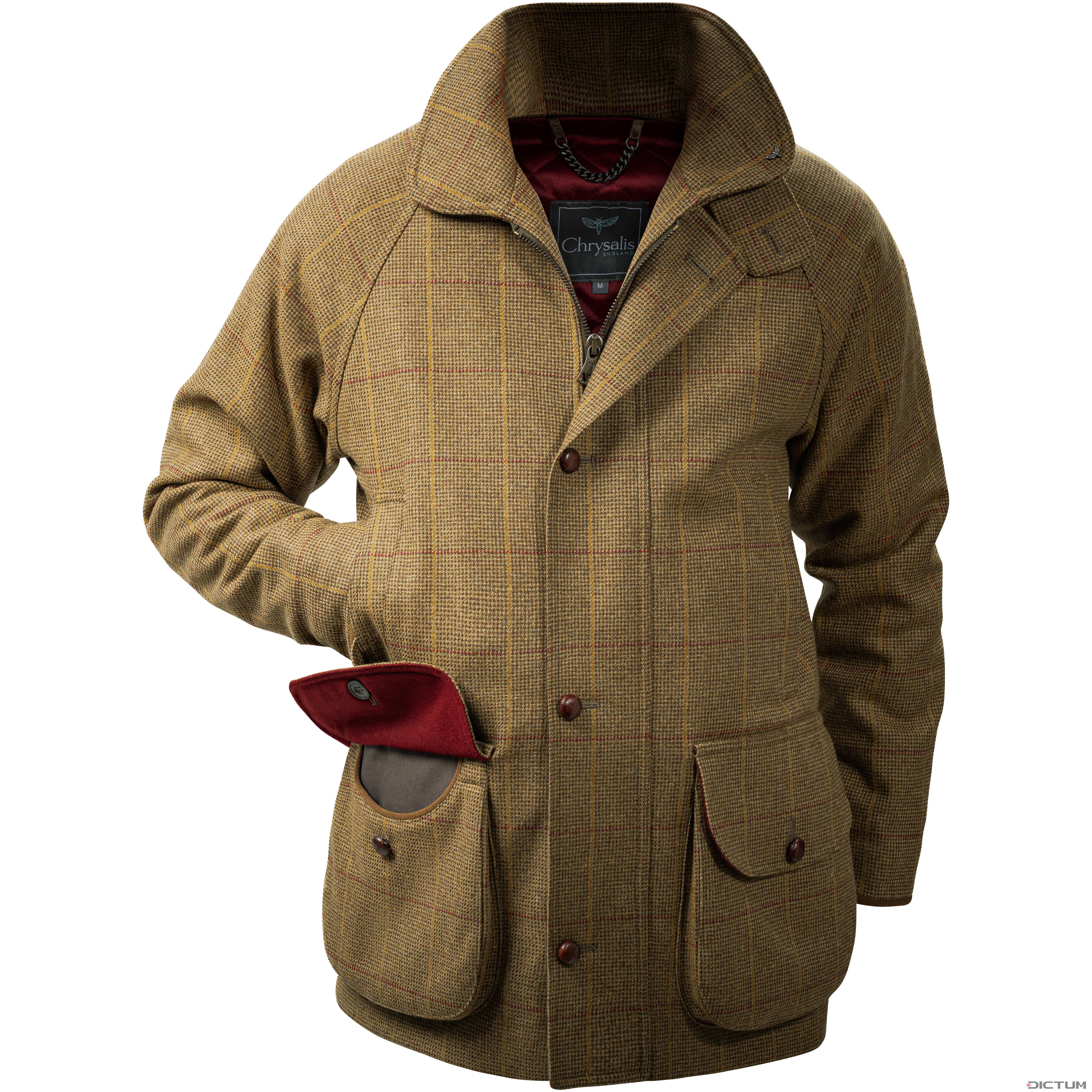 Chrysalis Chiltern Wool Field Coat - Loden Green / Medium