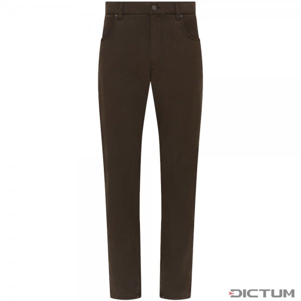Purdey Men's Five Pocket Trousers, Loden, Size 50