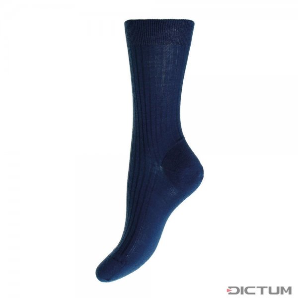 Pantherella Ladies Socks ROSE, Dark Blue, One Size (37-41)