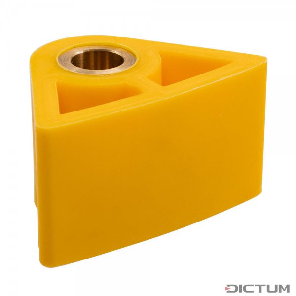 Replacement clamping pad, Violin, Viola, yellow, without thread