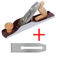 DICTUM Jack Plane No. 5, SK4 Blade, incl. Replacement Blade