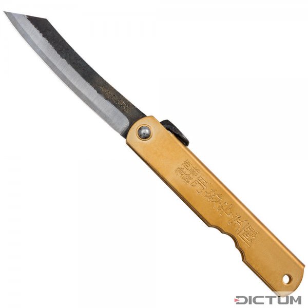 Coltello Higonokami Burasu con crosta di forgiatura