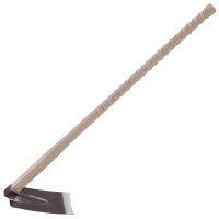 Planting Hoe, Carbon Steel with Coiled Handle