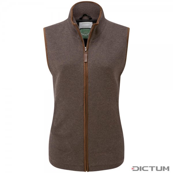 Gilet da donna in lana d'agnello Schöffel Windstopper, mole, taglia 36