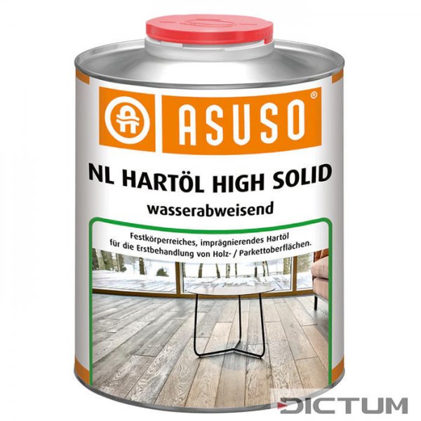 ASUSO NL Hard Oil High Solid, Water-repellent, 750 ml