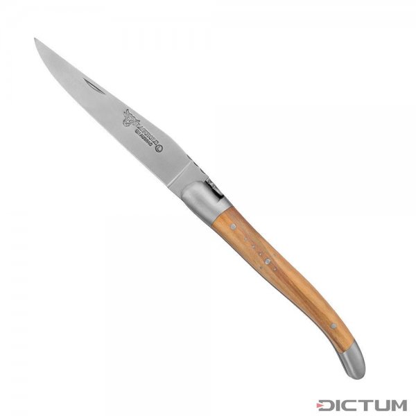 Coltello a serramanico piccolo Laguiole, ulivo