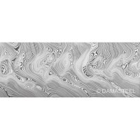 Stal damasceńska Stal damasceńska Damasteel DS93X Björkmans Twist, 32 x 2,5 x 210 mm