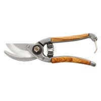 Arno French Pruning Shears, Olivewood