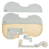 Herdim Outline Templates, Herdim Outline Templates, 5-Piece Set, Violin, Guarneri Kreissler 1734