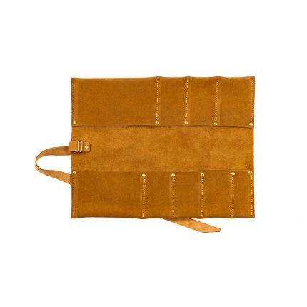 Leather Tool Roll, 6 Pockets