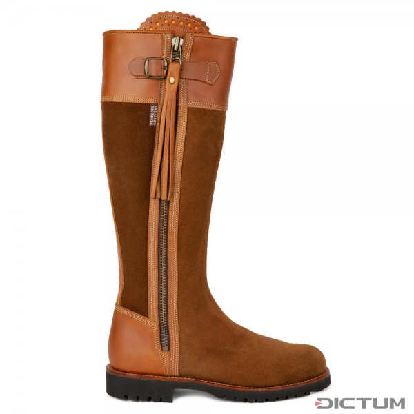 Botas para mujer Penelope Chilvers »Inclement Long«, color canela, talla 40