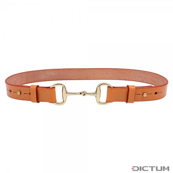Bridle Leather Belt »Ashton«, Natural Brown, 95 cm