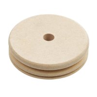 DICTUM Felt Polishing Discs Ø 85/12, Multi Radius 4/2/1 mm