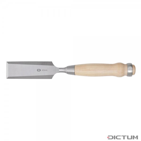 DICTUM 凿子，长型设计，刀刃宽度40毫米。