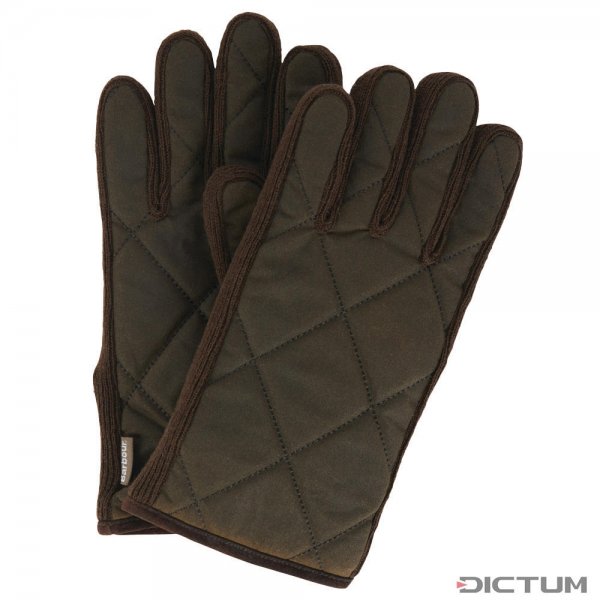 Gants pour homme Barbour » Winterdale «, vert olive, taille L