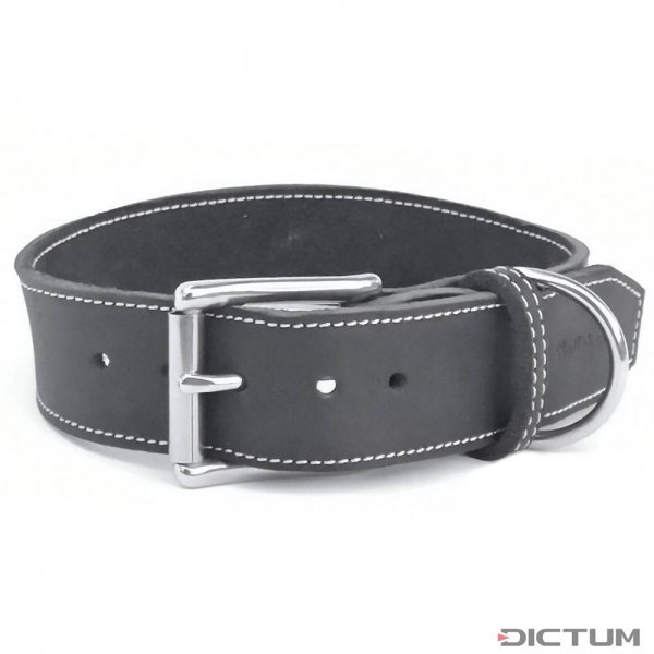 Bolleband Dog Collar Classic 40 mm, Black, XL