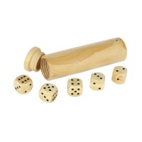 Würfelset Buchsbaum Würfelset Buchsbaum