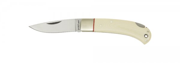 Hiro Folding Knife, White