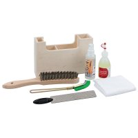Kit d'entretien et de nettoyage pour outils de jardin