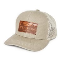 Filson Dry Tin Logger Filson Dry Tin Logger Mesh Cap, Grey Khaki