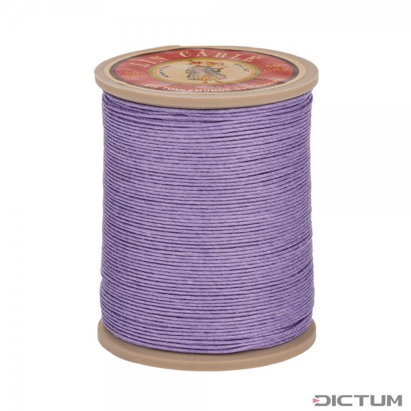 »Fil au Chinois« Waxed Linen Thread, Light Violet, 133 m