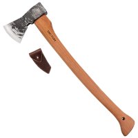 DICTUM Felling Axe, with Leather Sheath