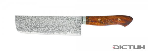 Katsuhiro Hocho, manche en bois de fer du désert, Usuba, couteau à légumes