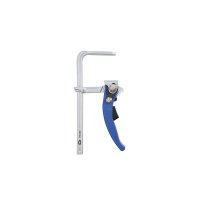 DICTUM Lever Clamp for Guide Rails, Jaw Opening 160 mm