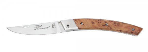 Cuchillo plegable Le Thiers RLT, madera de tuya