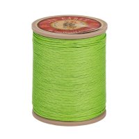 »Fil au Chinois« Waxed Linen Thread, Light Green, 133 m