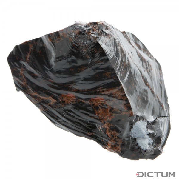 Obsidiana negra/marrón, 0,7-1 kg