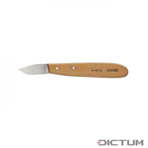Нож для рельефной резьбы по дереву, форма 7, ширина лезвия 13 мм