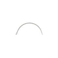 Aguja de forma semicircular para tapicería, 75 mm