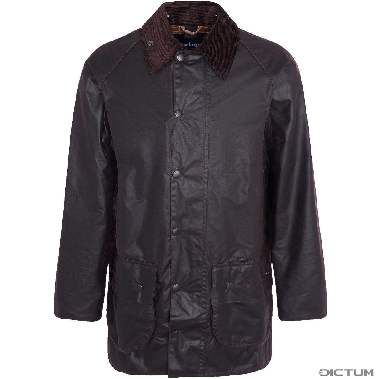 Barbour Beaufort Waxed Jacket Rustic Size 34 Women 34 Men 44 Dictum