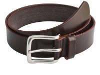 Belt, Saddle Leather, Belt, Saddle Leather, Mocca, Length 80 cm