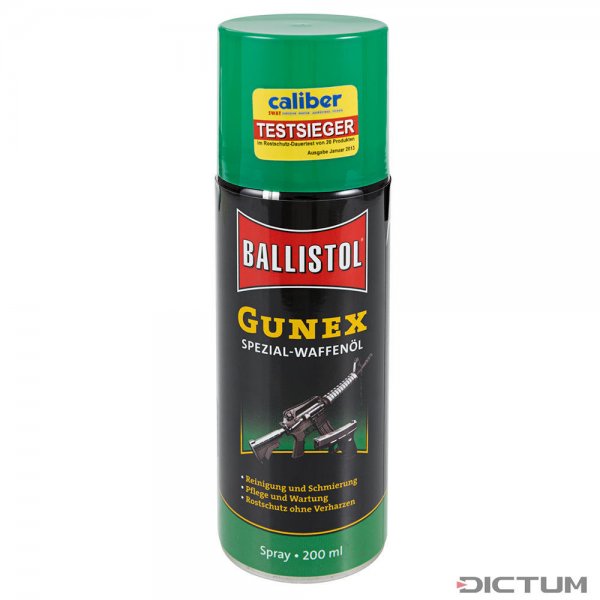 Aceite para armas Ballistol Gunex, spray, 200 ml