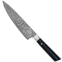Couteau à viande et à poisson Zayiko 載 Black Edition, Gyuto