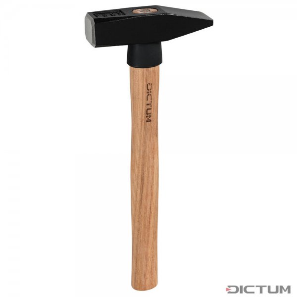DICTUM Schlosserhammer mit Stielschutz, Kopfgewicht 400 g
