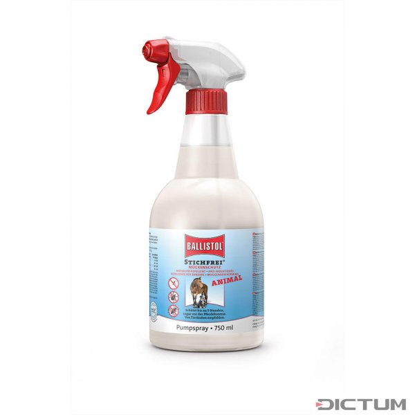 Spray repellente anti zanzare per animali Ballistol Stichfrei Animal, 750 ml
