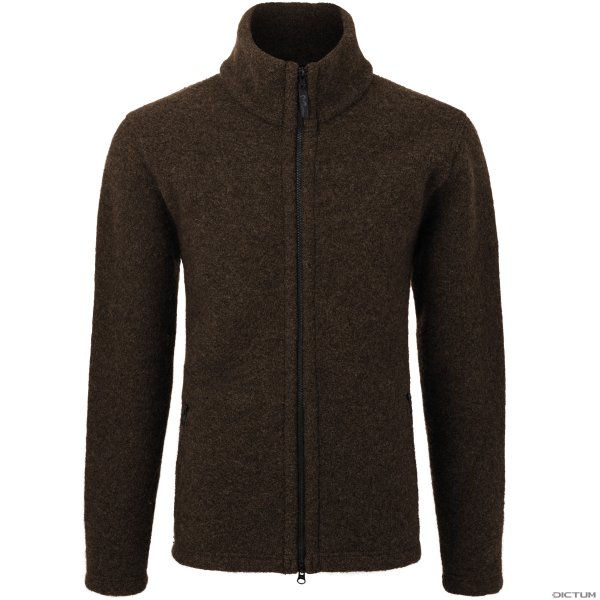 Mufflon »Jakob« Men’s Boiled Wool Jacket, Brown, Size S