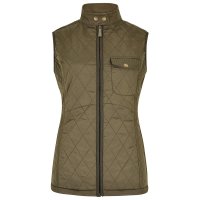 Dubarry »Rathdown« Ladies Dubarry »Rathdown« Ladies Quilted Vest, Olive, Size 40