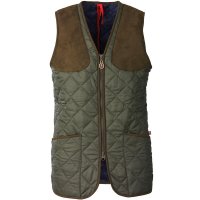 Laksen Ladies Quilted Laksen Ladies Quilted Vest »Cheltenham«, Olive, Size 34