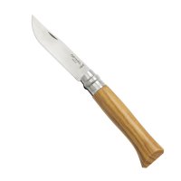 Couteau pliant Opinel, olivier, N° 8