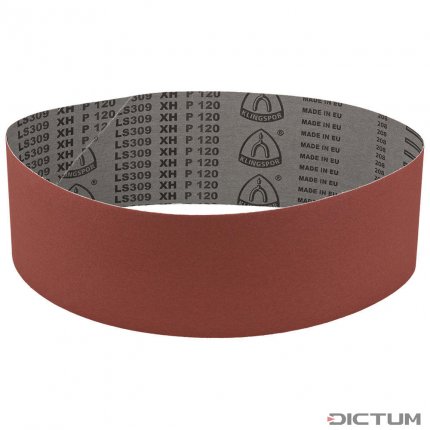 Uniwersalny pas ścierny Klingspor LS 309 XH, 150 x 1220 mm, ziarnistość 80