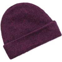 Possum Merino Beanie, Possum Merino Beanie, Lilac Melange