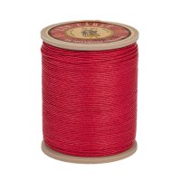 »Fil au Chinois« Waxed Linen Thread, Red, 133 m